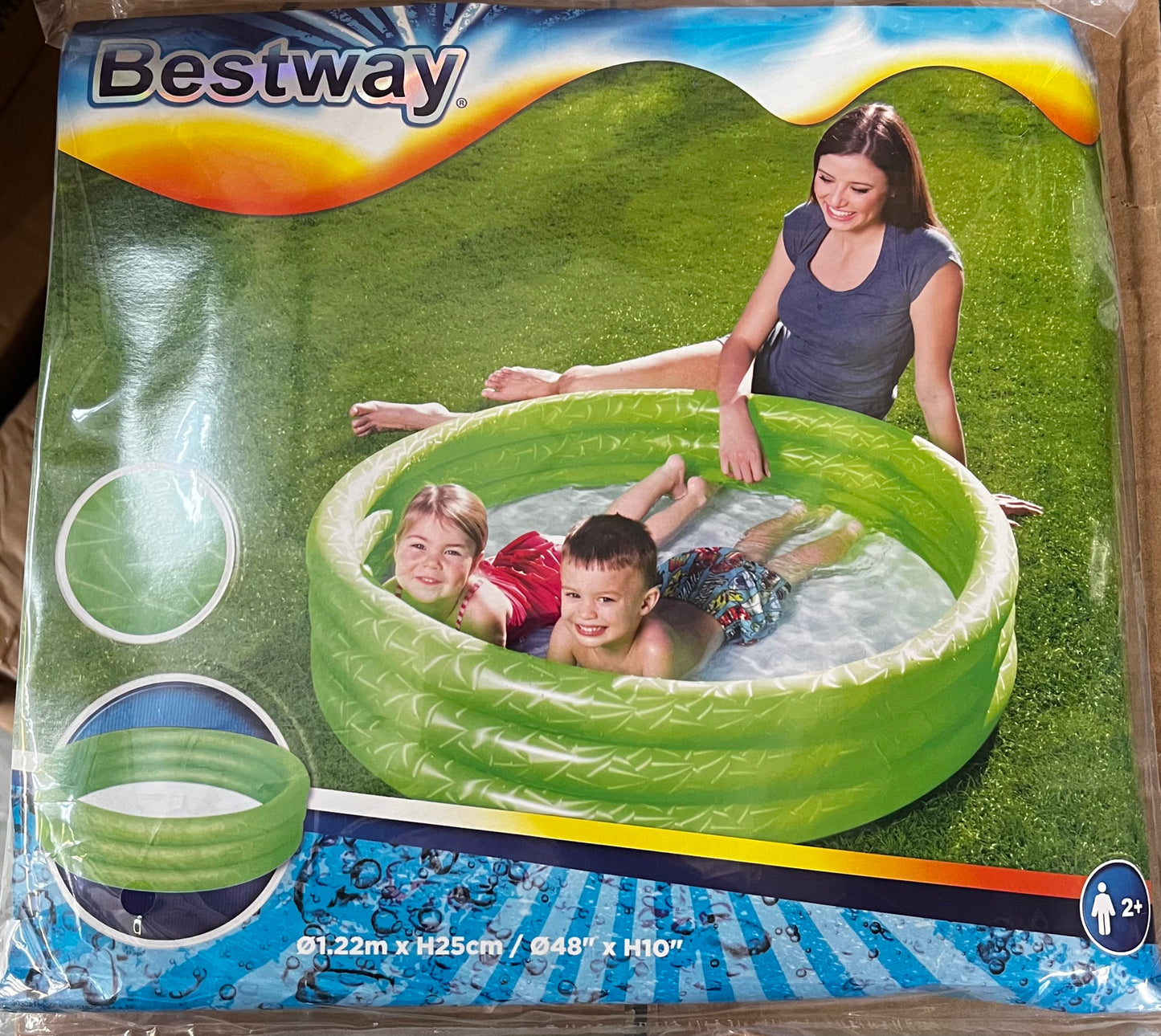 3-RING PLAY POOL (48" X 10")