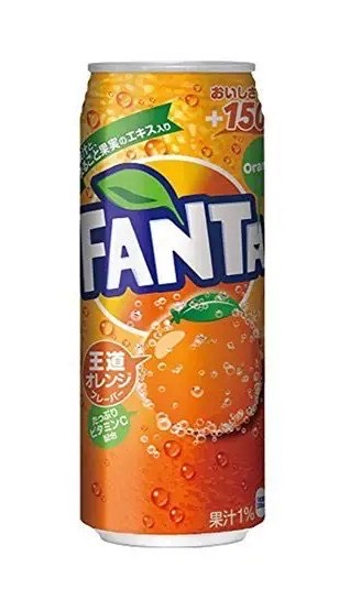 FANTA ORANGE JAPANESE (24X500ML)