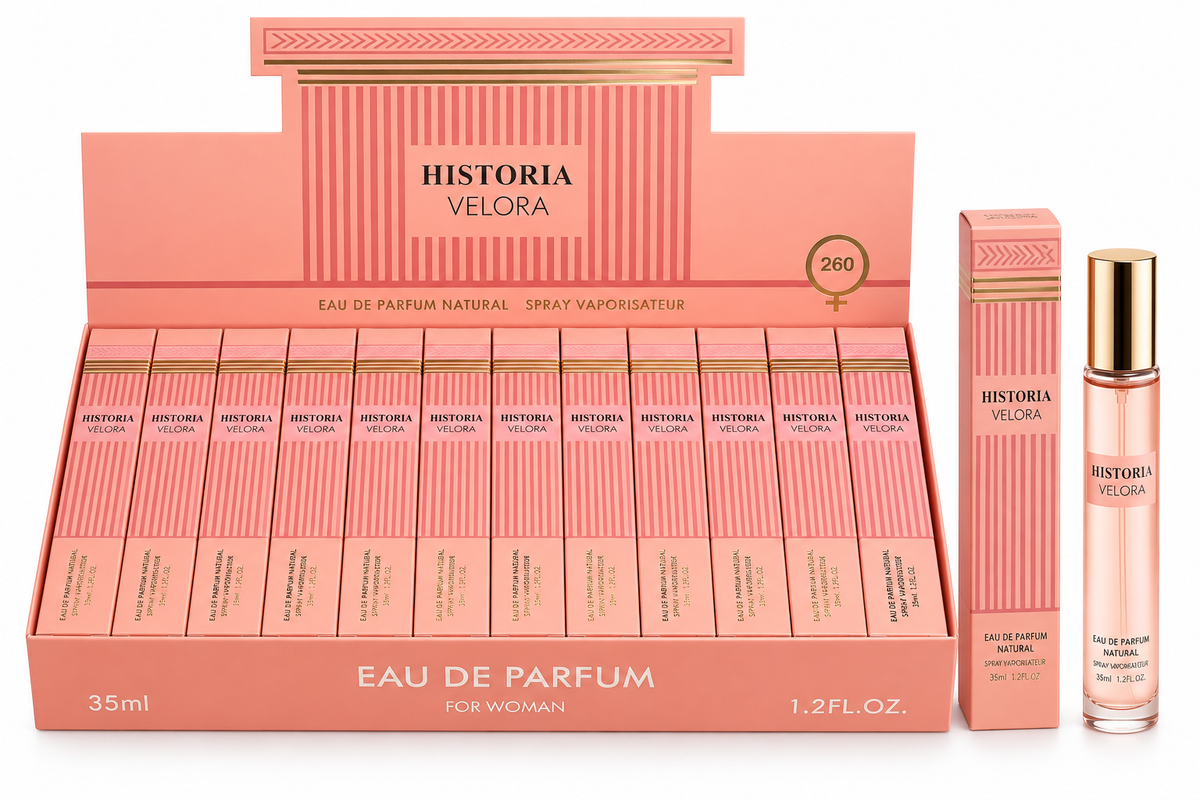 HISTORIA VELORA -  EAU DE PARFUM NATURAL 35ml (FOR WOMAN) 260