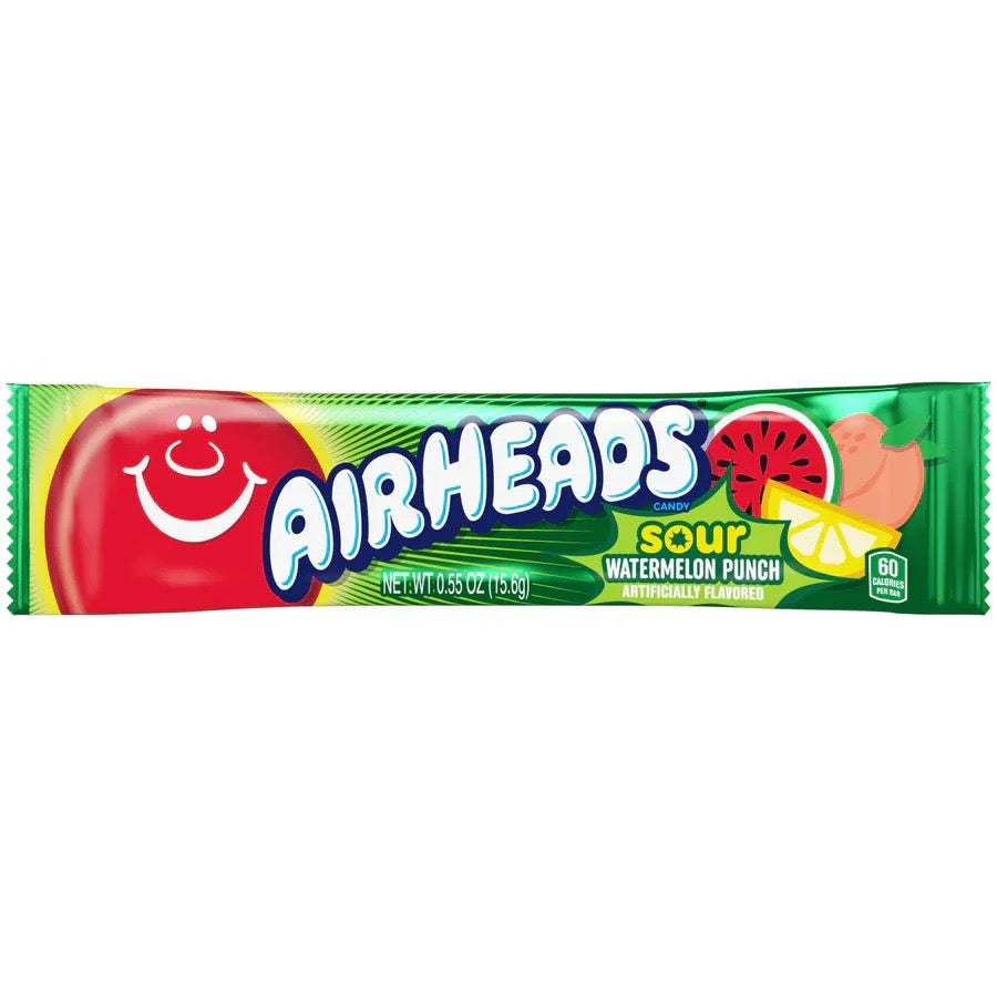 SOUR BLUE BLAST AIR HEADS 15g X 36