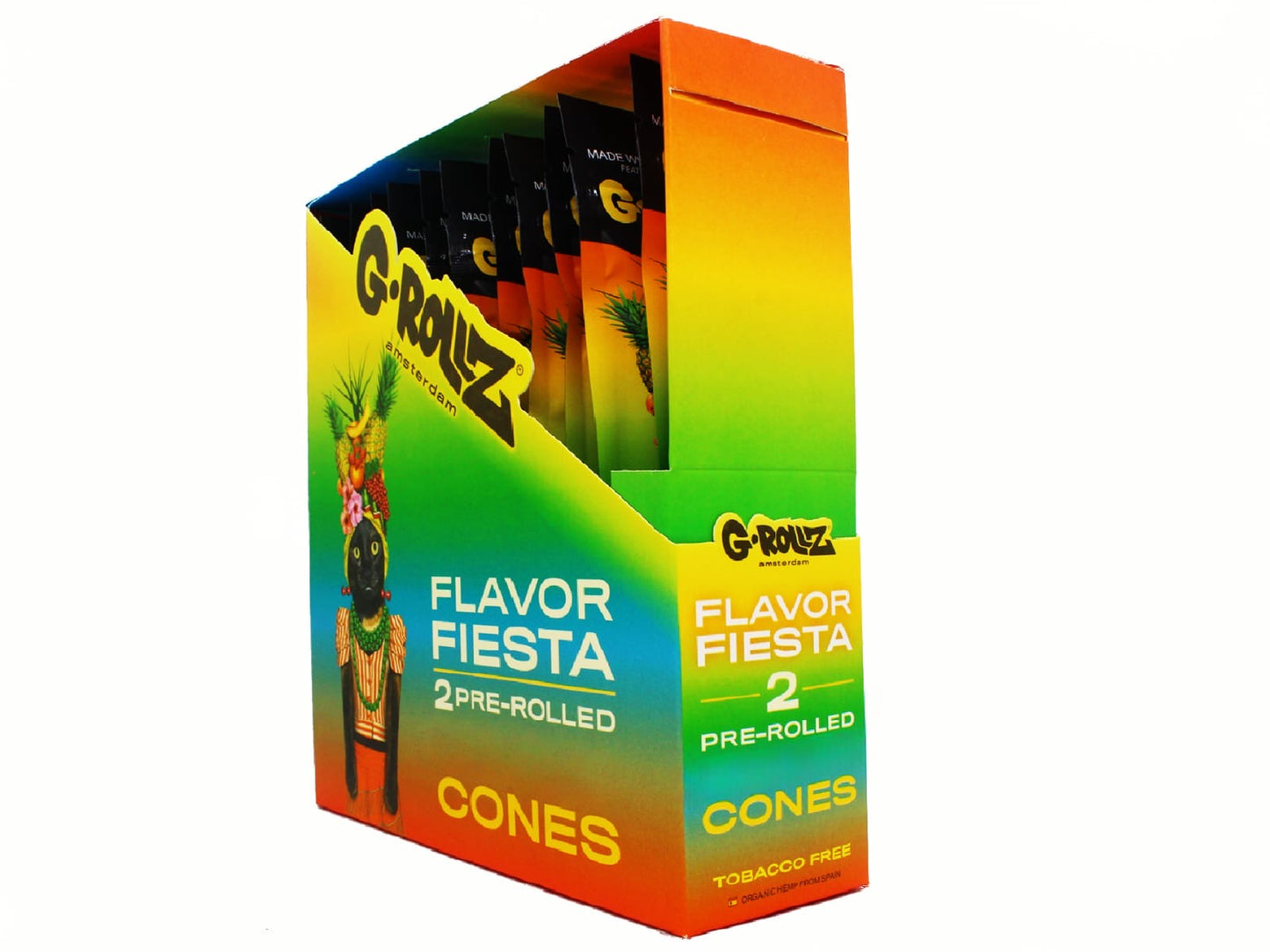 G-ROLLZ FLAVOR FIESTA CONES (12PACK)