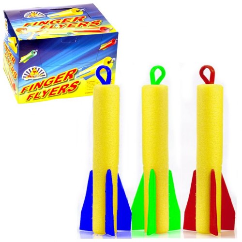 FINGER FLYER SOFT ROAM ROCKET (24PK)