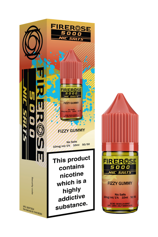 FIZZY GUMMY - FIREROSE NIC SALTS 10 MG