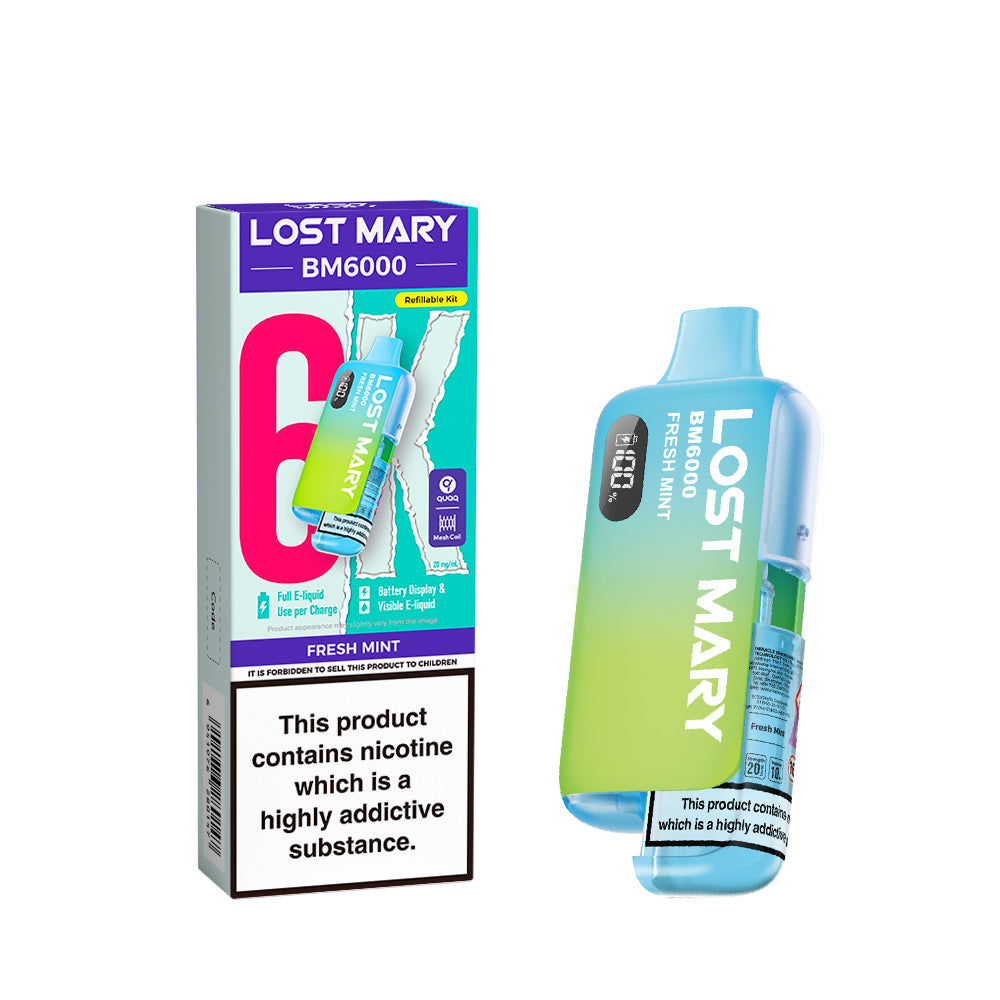FRESH MINT - LOST MARY BM6000 KIT
