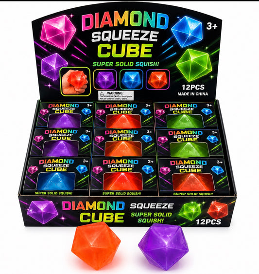 DIAMOND SQUEEZE CUBES (12PK)