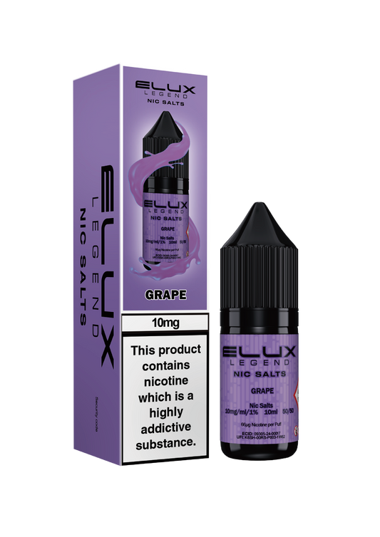 Grape - ELUX NIC SALT 10 MG