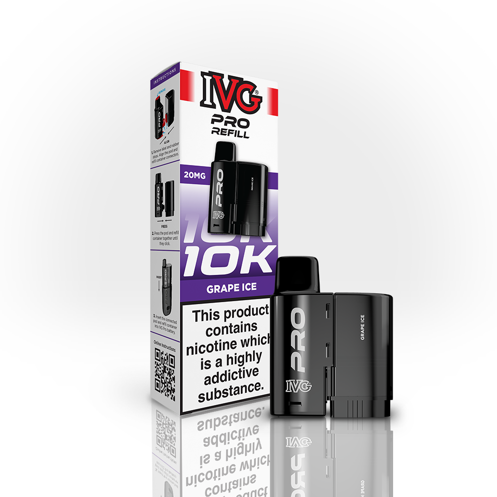 GRAPE ICE - IVG PRO PODS