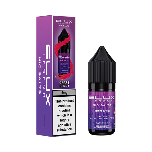 GRAPE BERRY - ELUX NIC SALTS 5MG