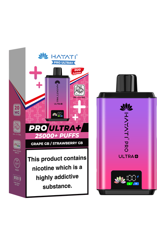 STRAW' GRAPEFRUIT/ STRAW' DRAGONFRUIT- HAYATI PRO ULTRA 25K