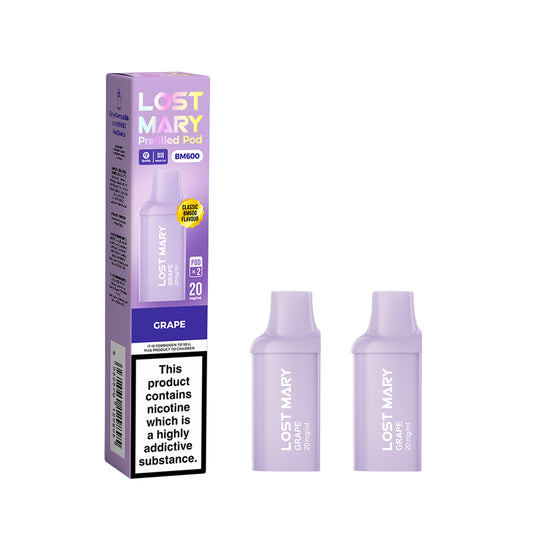 GRAPE - LOST MARY BM600 PODS