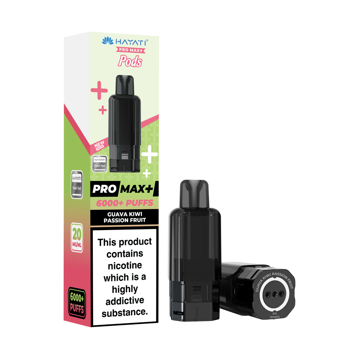 GUAVA KIWI PASSIONFRUIT- PRO MAX + PODS