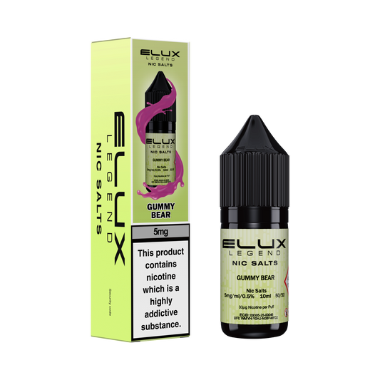 GUMMY BEAR - ELUX NIC SALTS 5MG