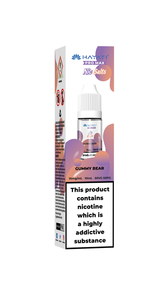 GUMMY BEAR - HAYATI NIC SALTS 10 MG