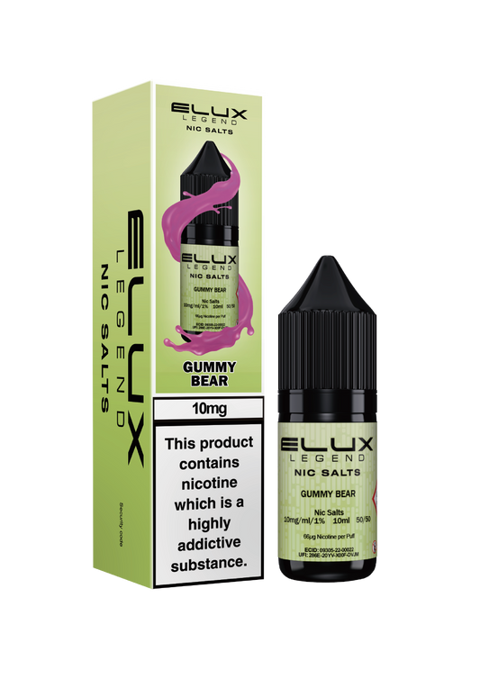 Gummy Bear - ELUX NIC SALT 10 MG