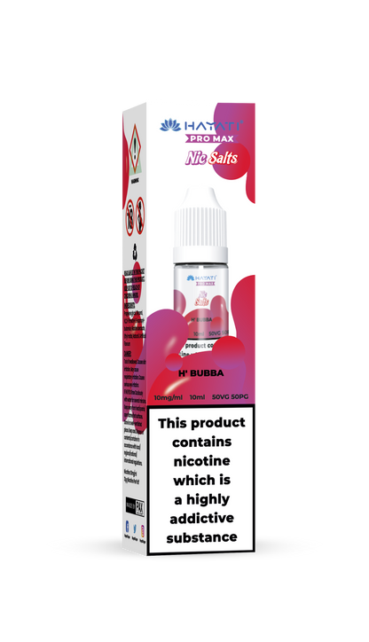 H' BUBBA - HAYATI NIC SALTS 10 MG