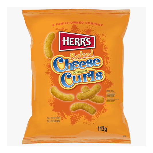 BAKED CHEESE CURLS - HERR'S (113gx12pk)