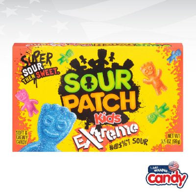 SOUR PATCH KIDS EXTREME THEATER BOXES 12 X 3.5 OZ