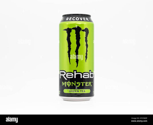 MONSTER REHAB GREEN TEA USA (12x458ML)