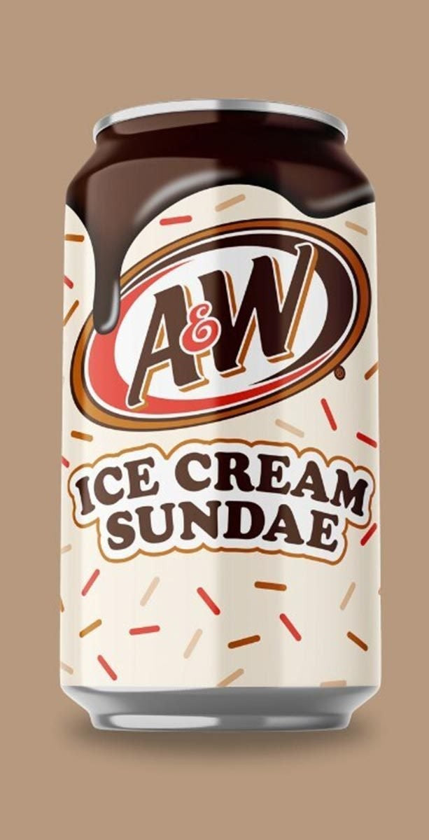 A&W ICE CREAM SUNDAY USA (12X335ML)