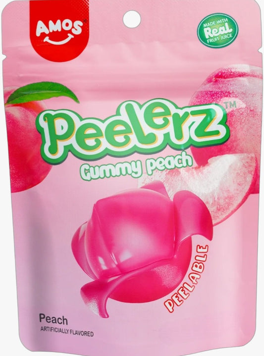 GUMMY PEACH PEELERZ 12 X 65G