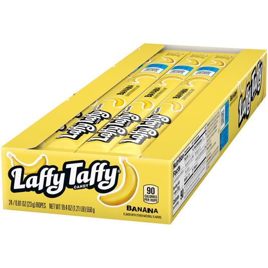 LAFFY TAFFY ROPE BANANA  (24 x 0.81z)