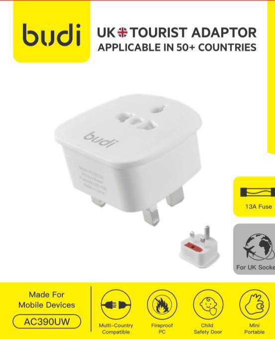 TOURIST ADAPTER PLUG - BUDI