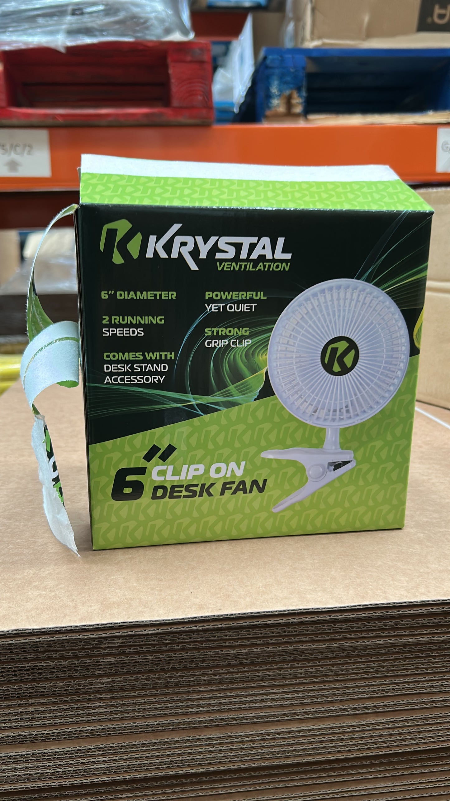 CLIP ON FAN (6inch)