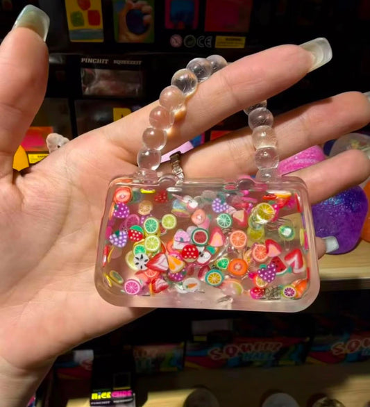 HAND BAG SQUISHY FRUITS