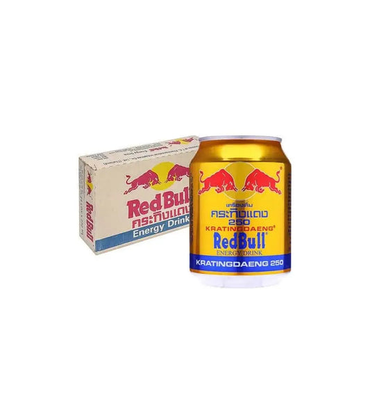 THAI REDBULL KRATINGDAENG CANS (24X250ML)
