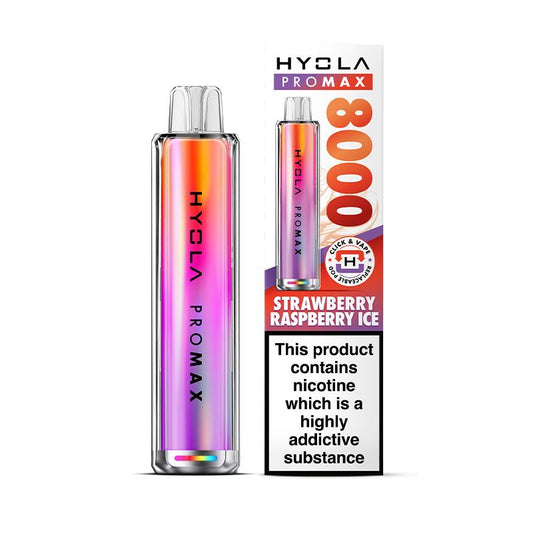 STRAWBERRY RASPBERRY ICE - HYOLA 8000