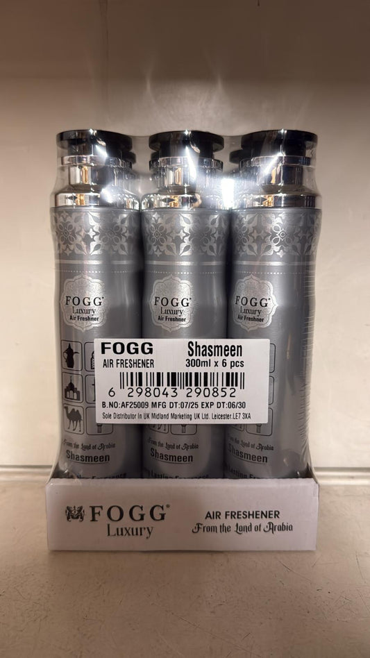 SHASMEEN - FOGG ARABIC AIR FRESHNERS (6x300ML)