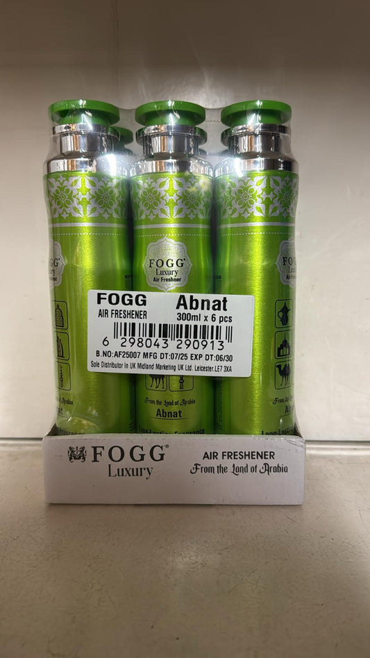 ABNAT - FOGG ARABIC AIR FRESHNERS (6x300ML)