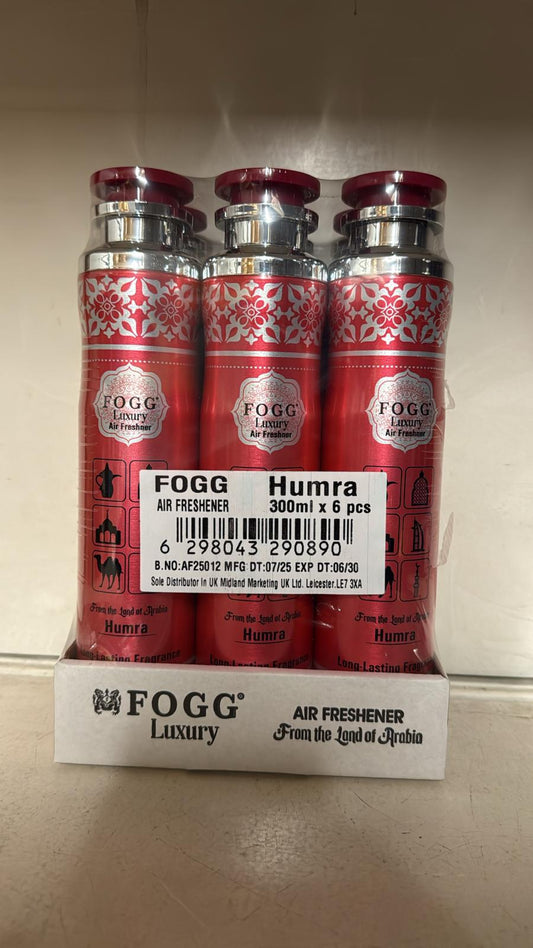 HUMRA - FOGG ARABIC AIR FRESHNERS (6x300ML)