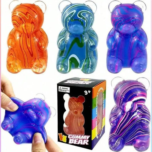 TEDDY BEAR SQUISHY (12PK)