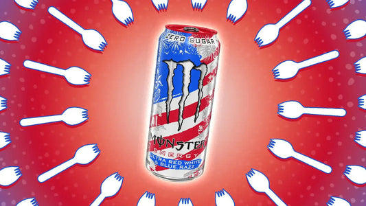 MONSTER ULTRA RED WHITE & BLUE RAZZ USA (24x473ML) *NEW*