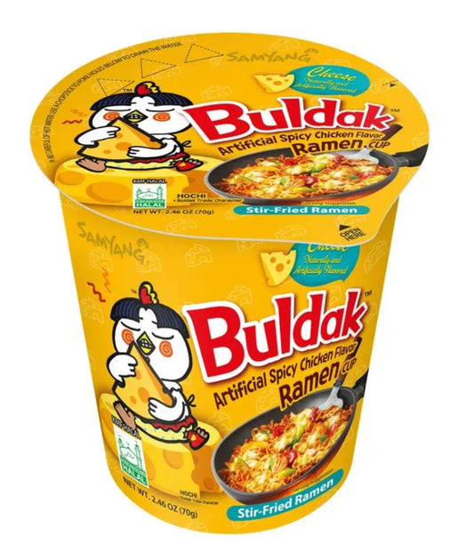 CHICKEN  REYMEN  BULDAK NOODLES CUPS (80GX30pcs)