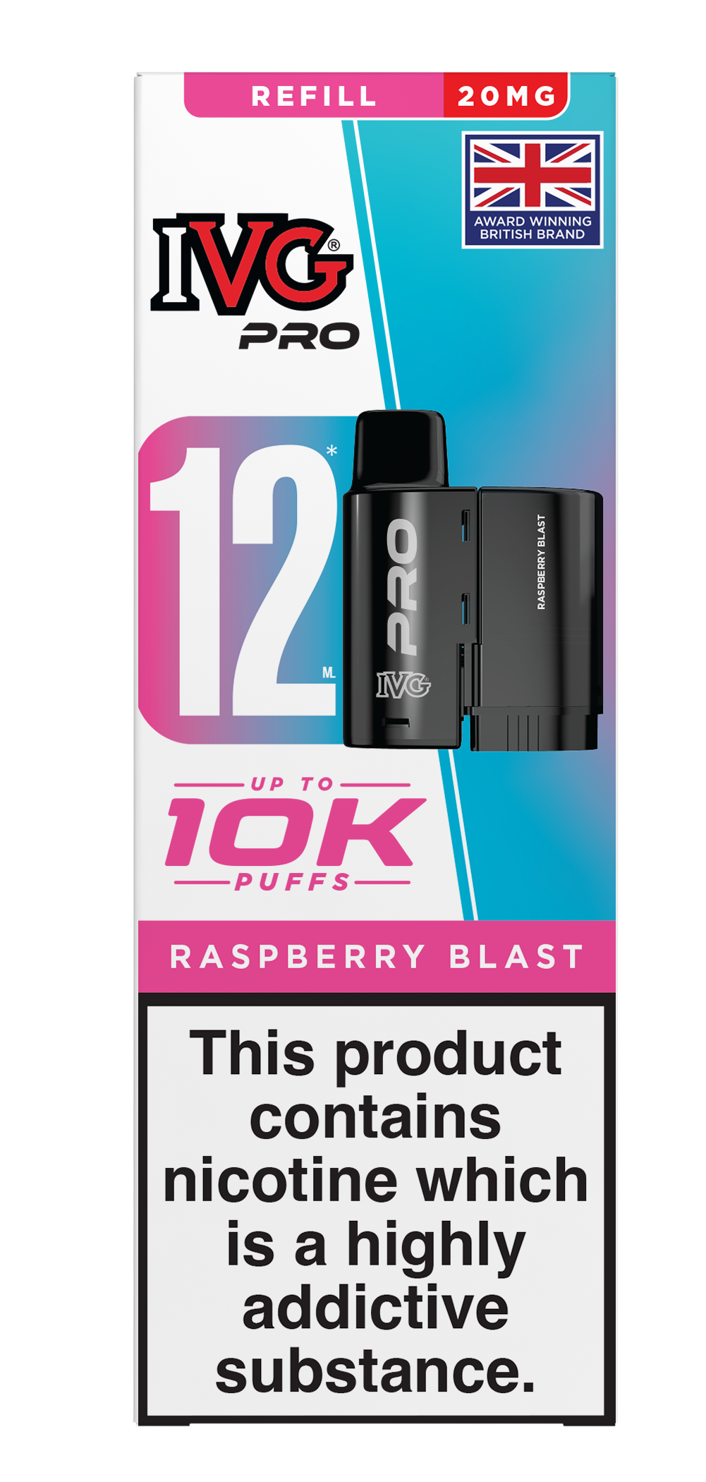 RASPBERRY BLUE - IVG PRO PODS