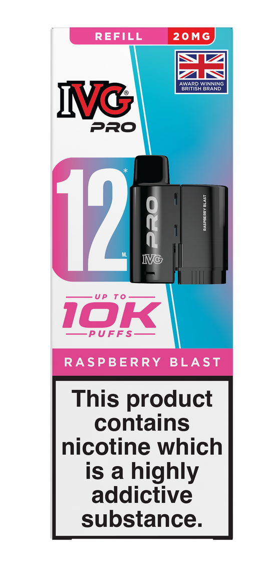 RASPBERRY BLUE - IVG PRO PODS