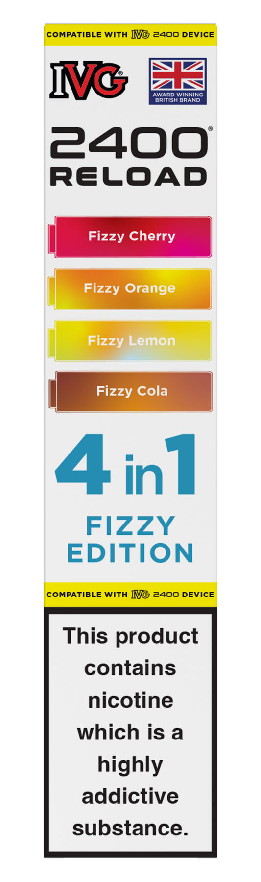 Fizzy Edition - IVG 2400 RELOAD POD