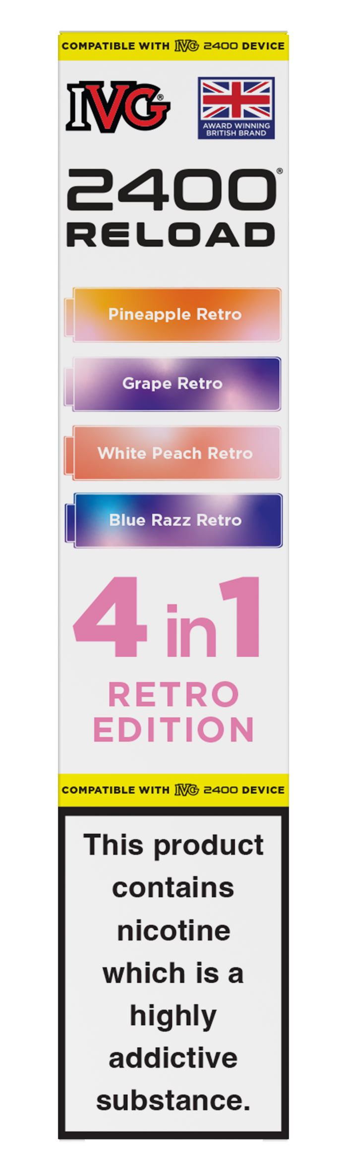 Retro Edition - IVG 2400 RELOAD POD