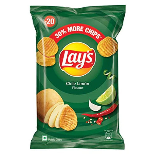 LAYS CHILLI LEMON CRISPS (45pack x50g)