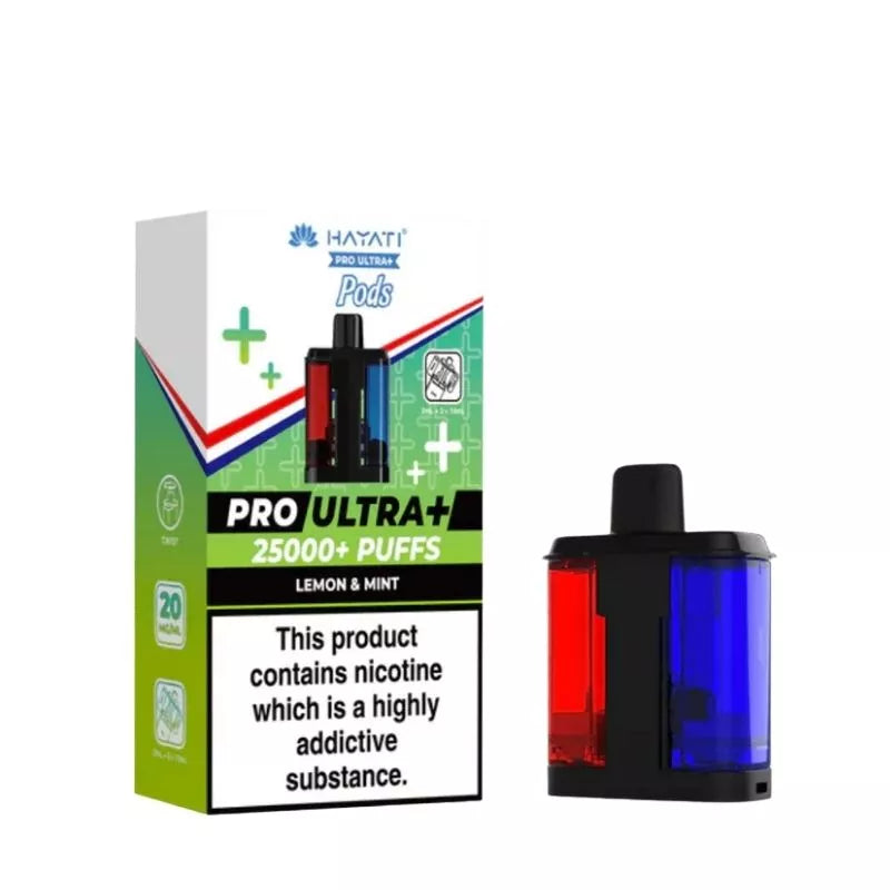 LEMON MINT - HAYATI PRO ULTRA PODS 25K+