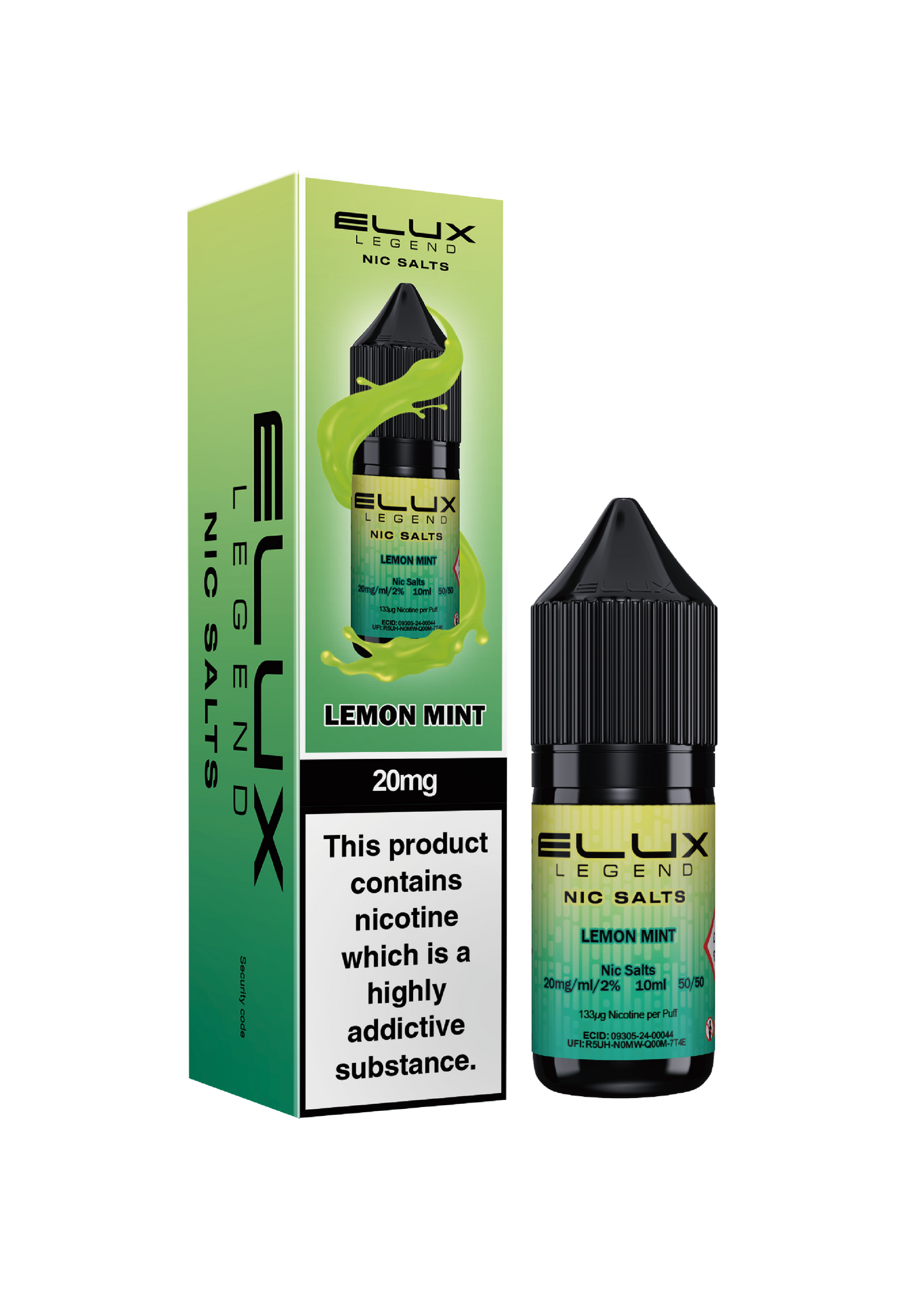 Lemon Mint - ELUX NIC SALT 10 MG