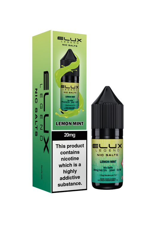 Lemon Mint - ELUX NIC SALTS 20 MG