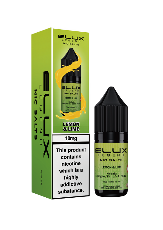 Lemon & Lime - ELUX NIC SALTS 20 MG
