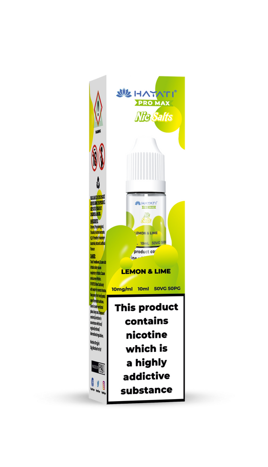 LEMON & LIME - HAYATI NIC SALTS 10 MG