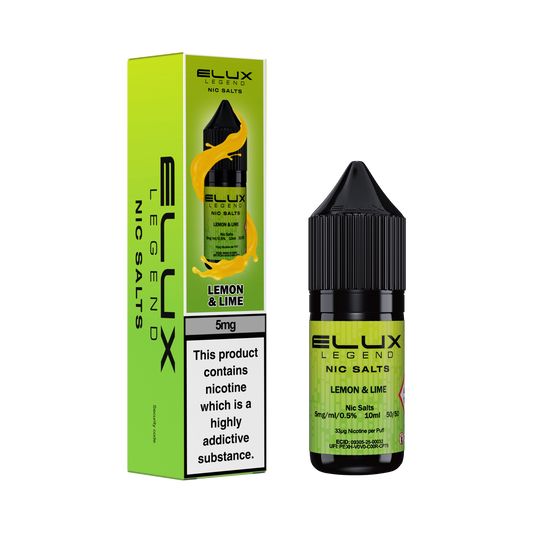 LEMON & LIME - ELUX NIC SALTS 5MG