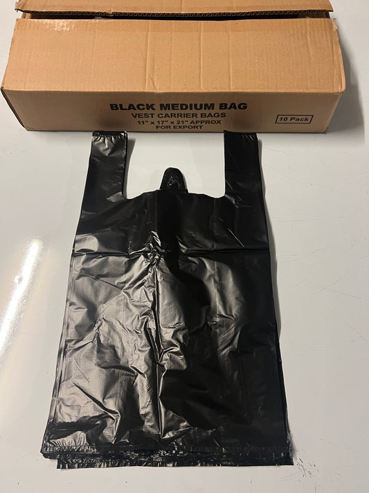 DIAMOND BLACK MEDIUM BAG