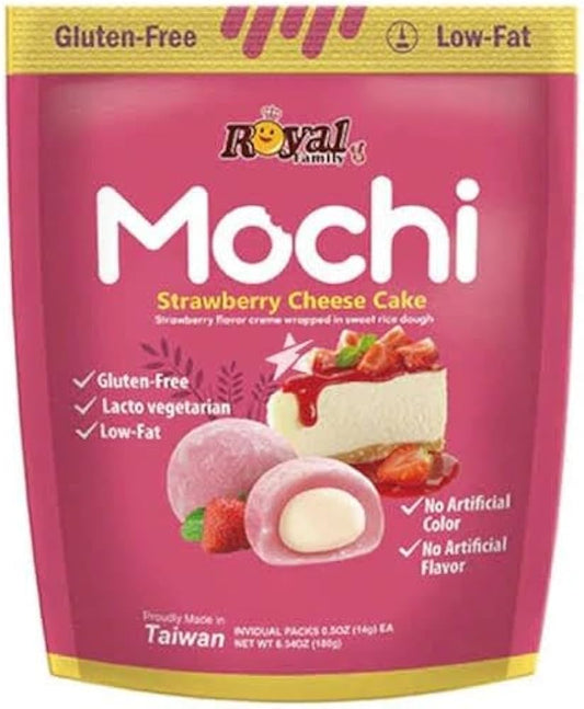 ROYAL MOCHI - STRAWBERRY CHEESCAKE (12PACK)