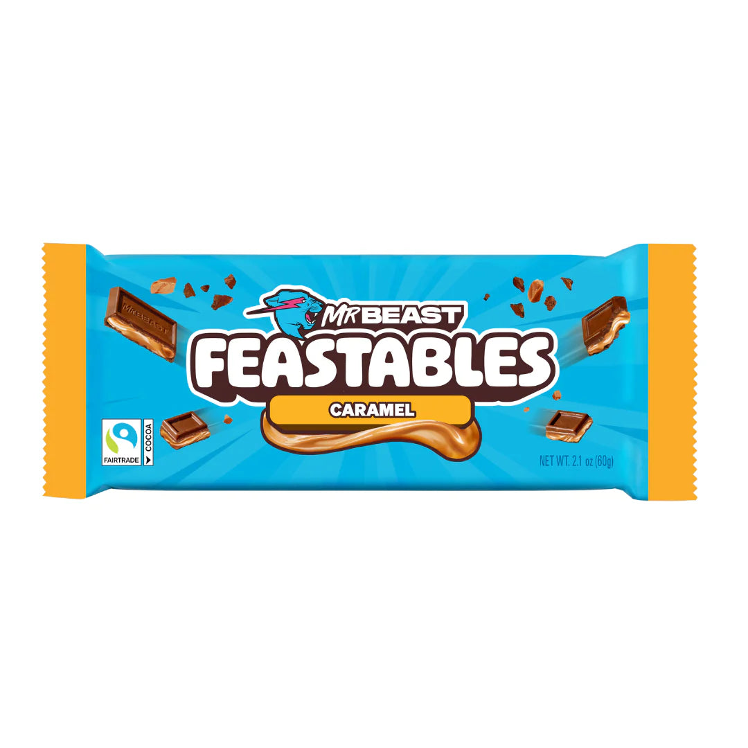 CARAMEL - MR BEAST FEASTABLES (10x60g)